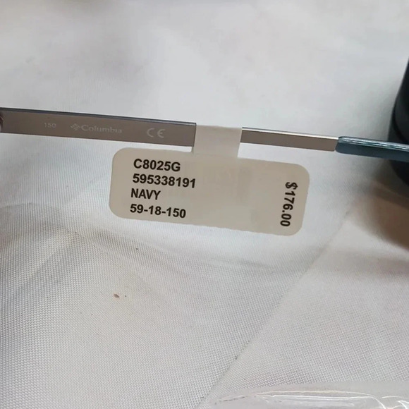NWT MEN'S COLUMBIA EYEGLASS FRAMES C8025G NAVY - Picture 4 of 4